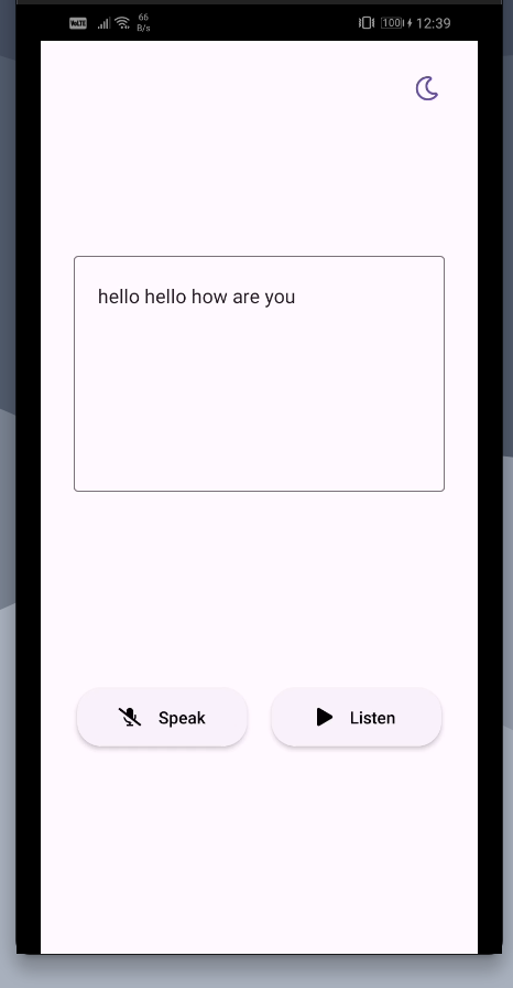Speaking