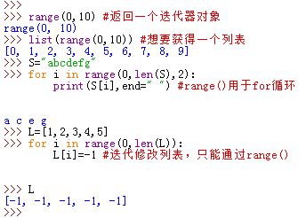 range()函数