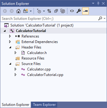Solution Explorer