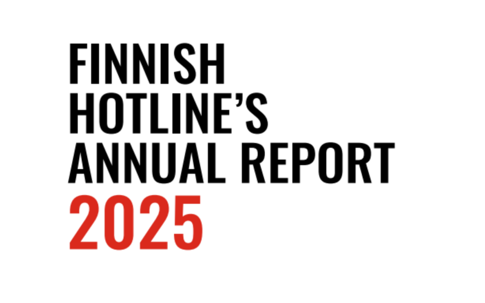 Finnish hotline Nettivihje Publishes Annual Report 2025