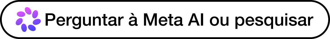 Search bar with 'Ask Meta AI or Search' text and a blue-purple gradient circular logo on the left.